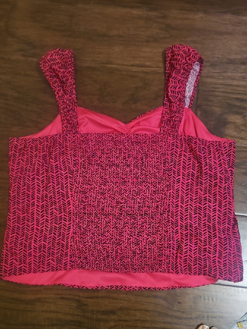 Pink Patterned Tank Top / Torrid - Picture 5 of 7